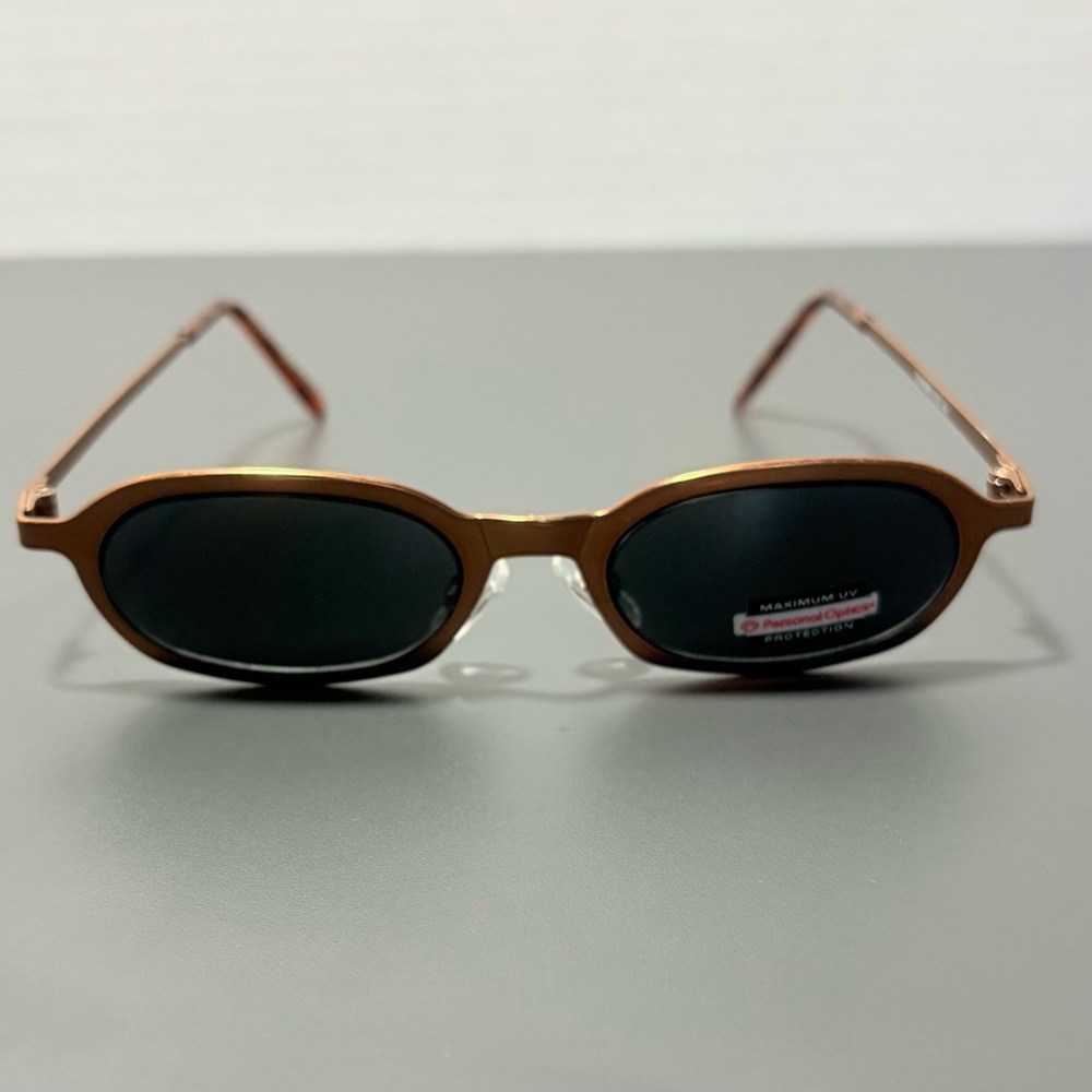 PERSONAL OPTICS Vintage Slim Oval Sunglasses - Picture 3 of 7